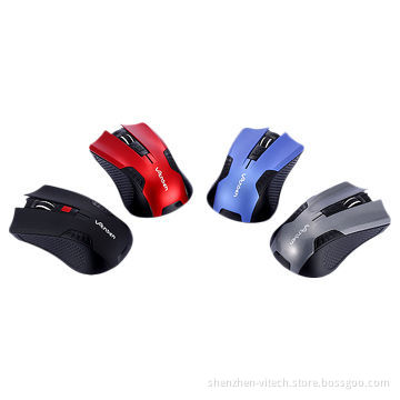 New PC 2.4GHz USB 4D Optical Wireless Mice, 2 x 1.5A Batteries, 10m Working Distance